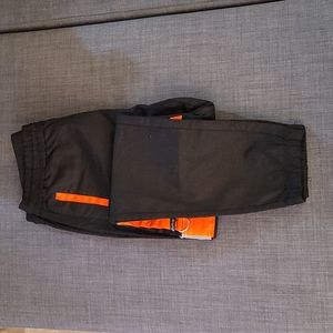 Black Drawstring Joggers XL